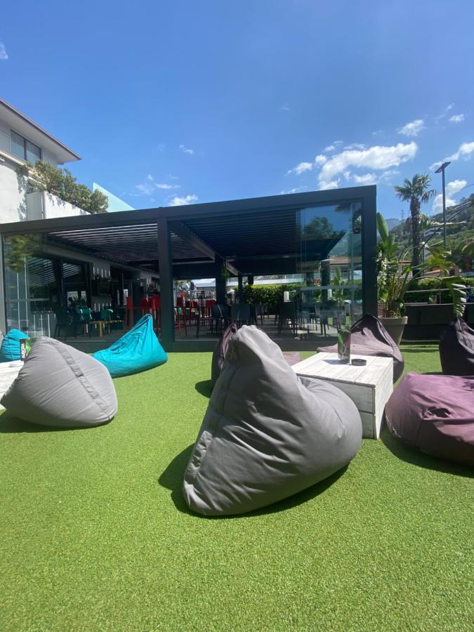 Hotel Aurora & Appartamenti Torbole Sul Garda ภายนอก รูปภาพ